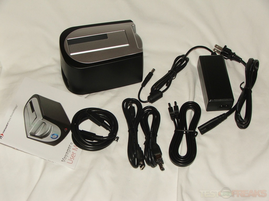 NewerTech Voyager Q FireWire USB eSATA SATA Hard Drive Docking