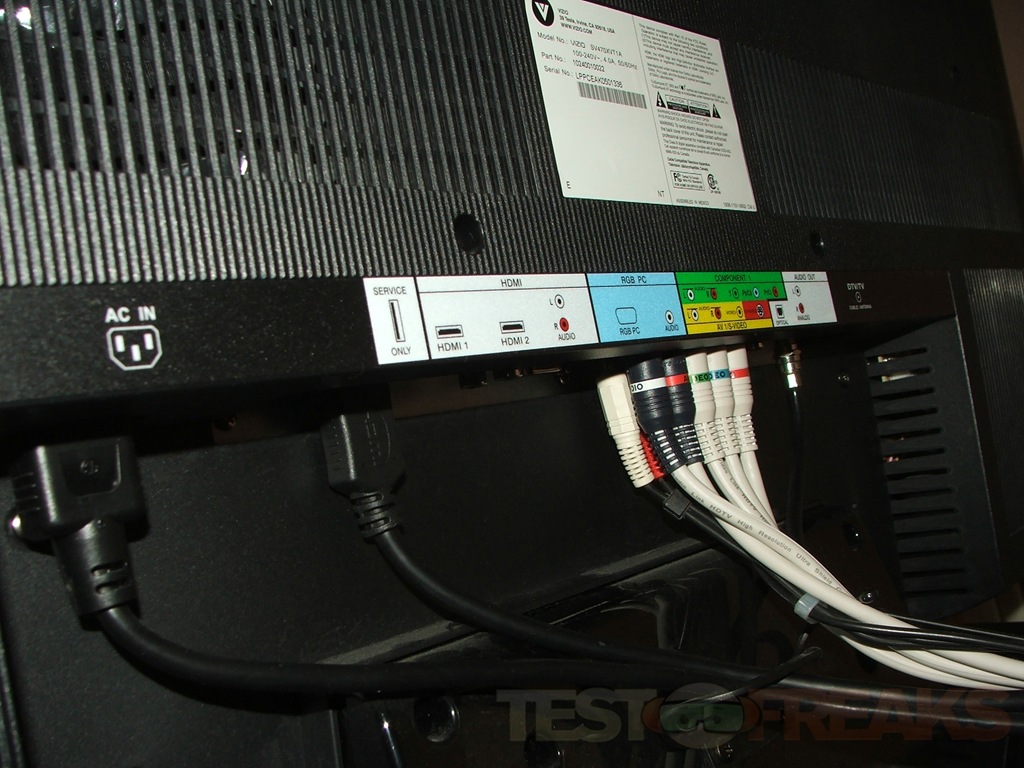 Vizio 47" LCD 120Hz HDTV SV470XVT Technogog