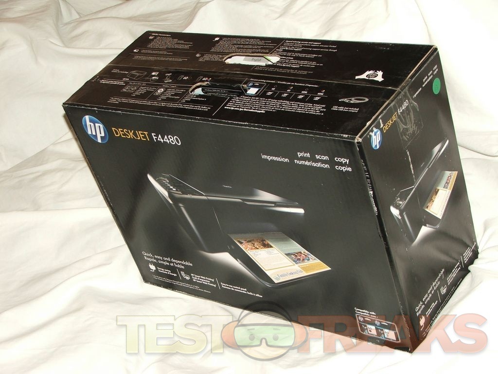 Review of HP DeskJet F4480 AllinOne Inkjet Printer Technogog