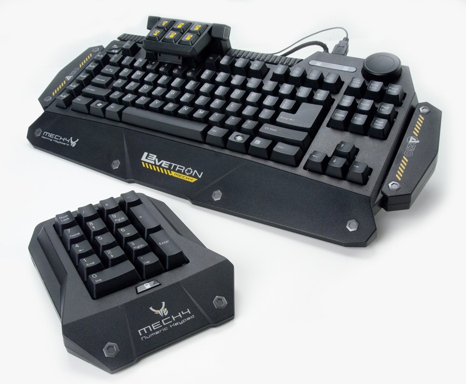 AZiO Releases New Levetron Mech4 Mechanical Gaming Keyboard Technogog