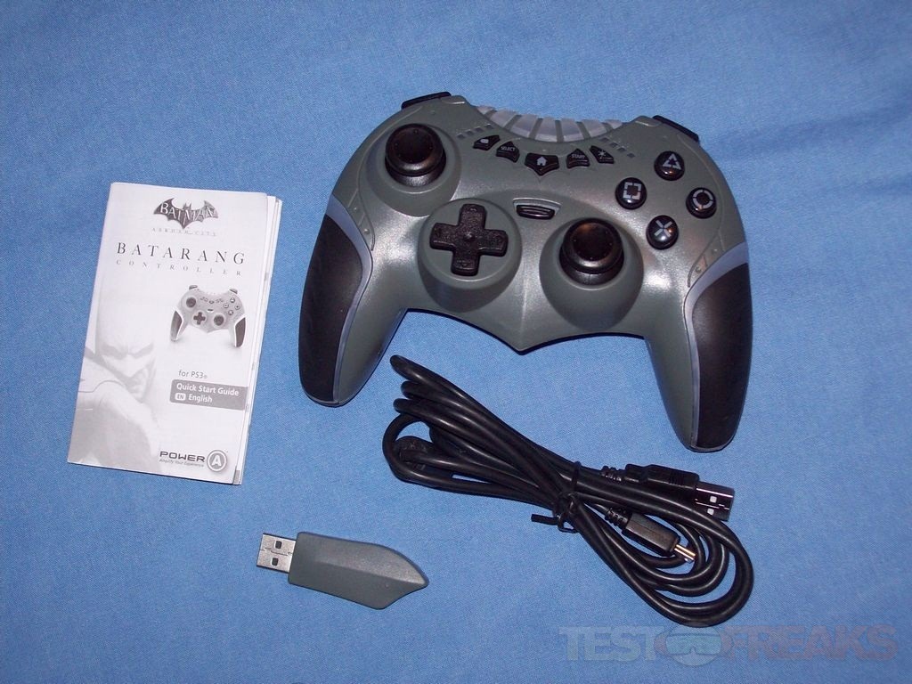 Review of Playstation 3 Wireless Batarang Batman Controller Technogog