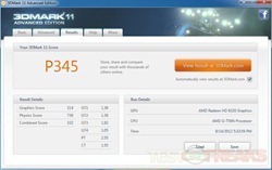 3dmark11 perfromance
